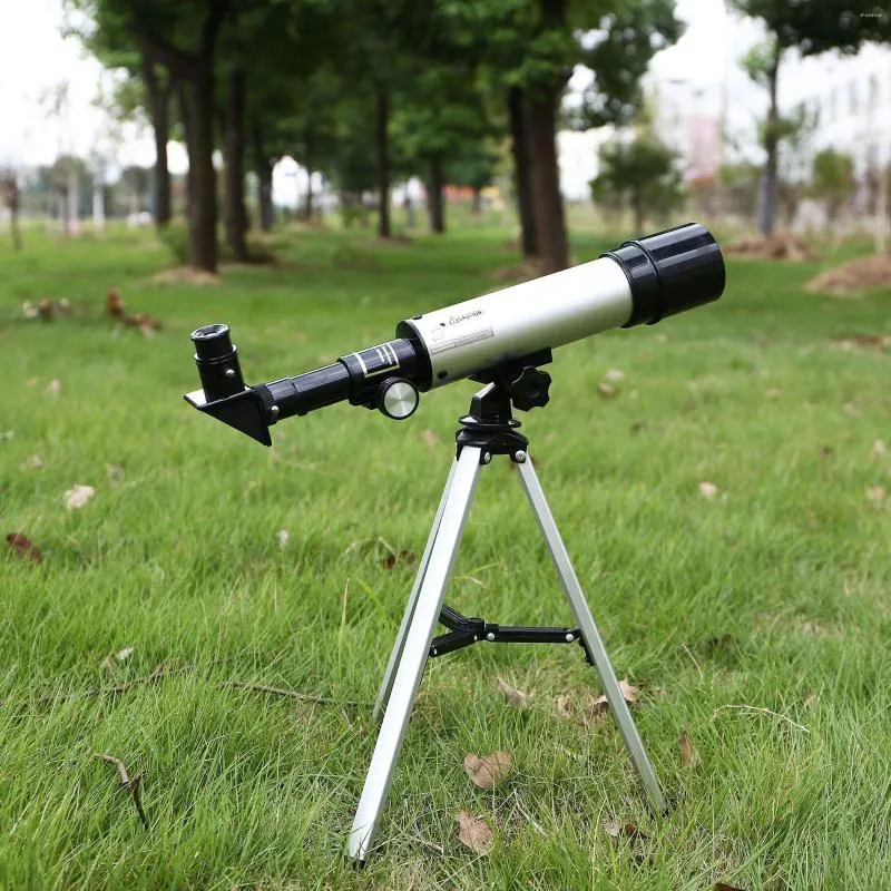 Telescópio para iniciantes, presente de refração astronômica, lua, planetas, crianças