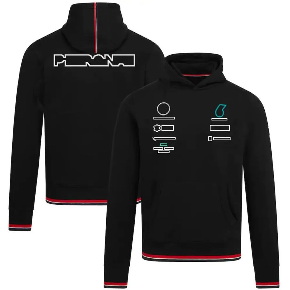 2022 F1 Giacca con cappuccio Formula 1 Felpa Top Primavera Autunno Mens Sport Felpa con cappuccio oversize Tuta da corsa personalizzata Fan Casual Hood156h