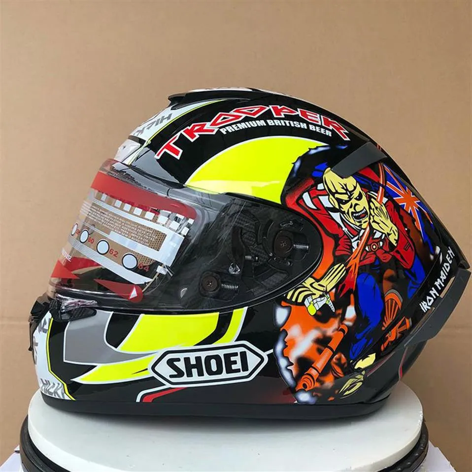 Shoei X14 Marquez Hickman خوذة كاملة الوجه الدراجة النارية Helmetnot- الأصلي Helmet 203V