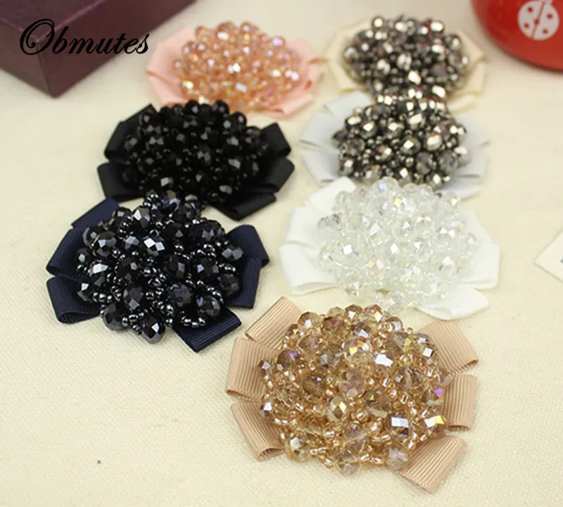 Shoe Parts Accessories Fashion DIY Shoe Accessories Decoration for Women High Heels Bow Beading Shoe Clips Decoration Jewelry Charms Pair 230729