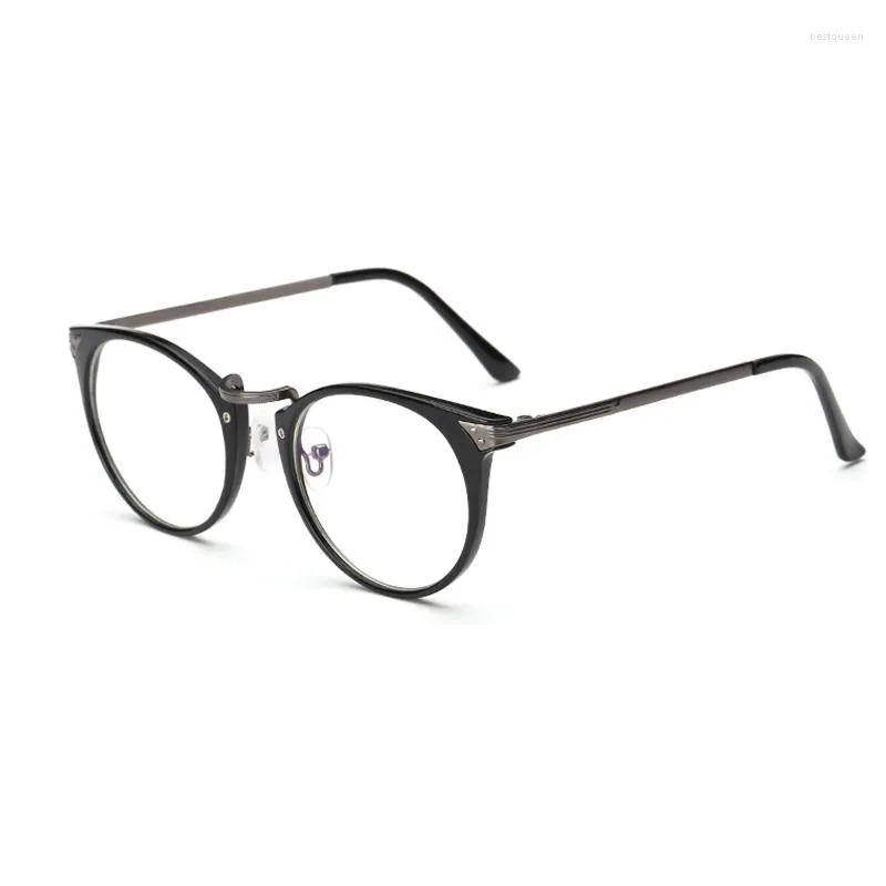 Lunettes de soleil ordinateur lunettes cadre Anti rayons bleus rayonnement hommes femmes oeil de chat PC unisexe lecture lunettes rétro lunettes 2023