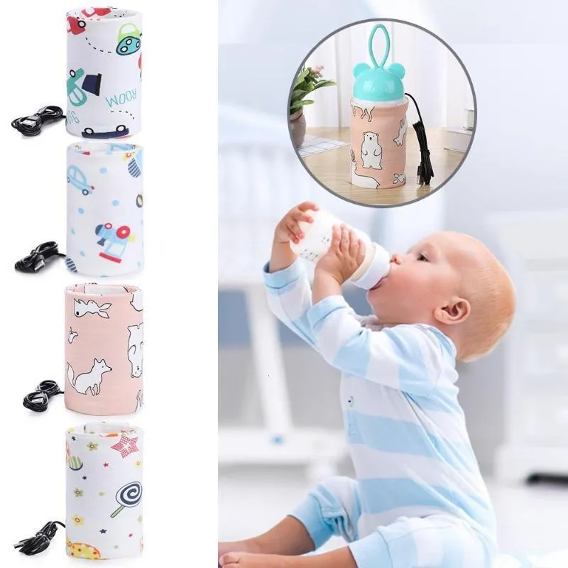 Flaschenwärmer, Sterilisatoren, USB-Milch-Wasserwärmer, Reise-Kinderwagen, isolierte Tasche, Baby-Stillheizung, tragbare Säuglingsernährung, 230728