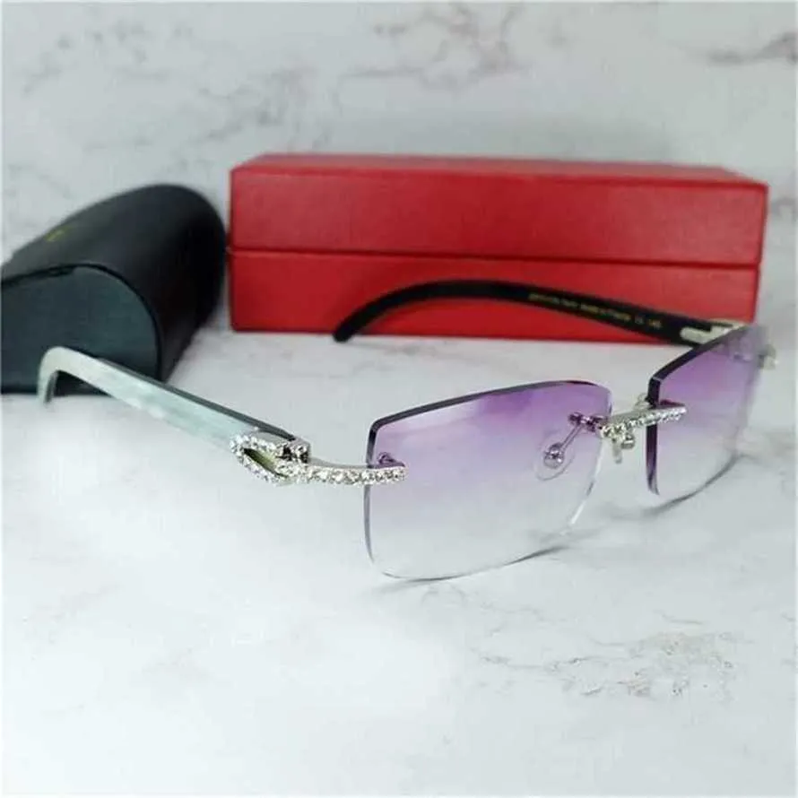 Kajia 2023 Rimless Sunglasses Mens 56 Discount On Mens Luxury Carter