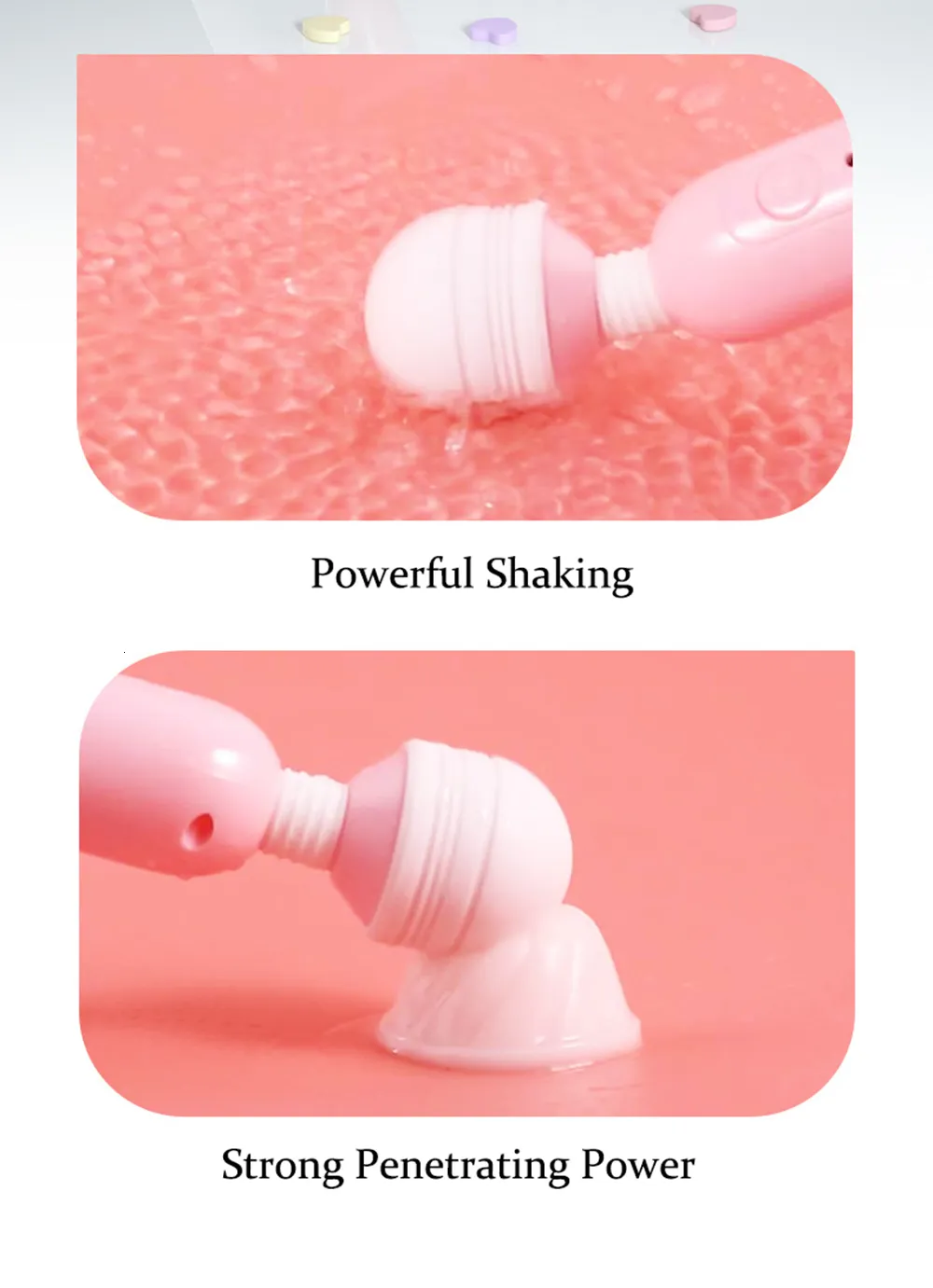 Vibratori da donna Strumenti sessuali multifrequenza Massaggiatore femminile Stick Capezzolo Stimolazione del clitoride Giocattoli per la masturbazione_voghion.com