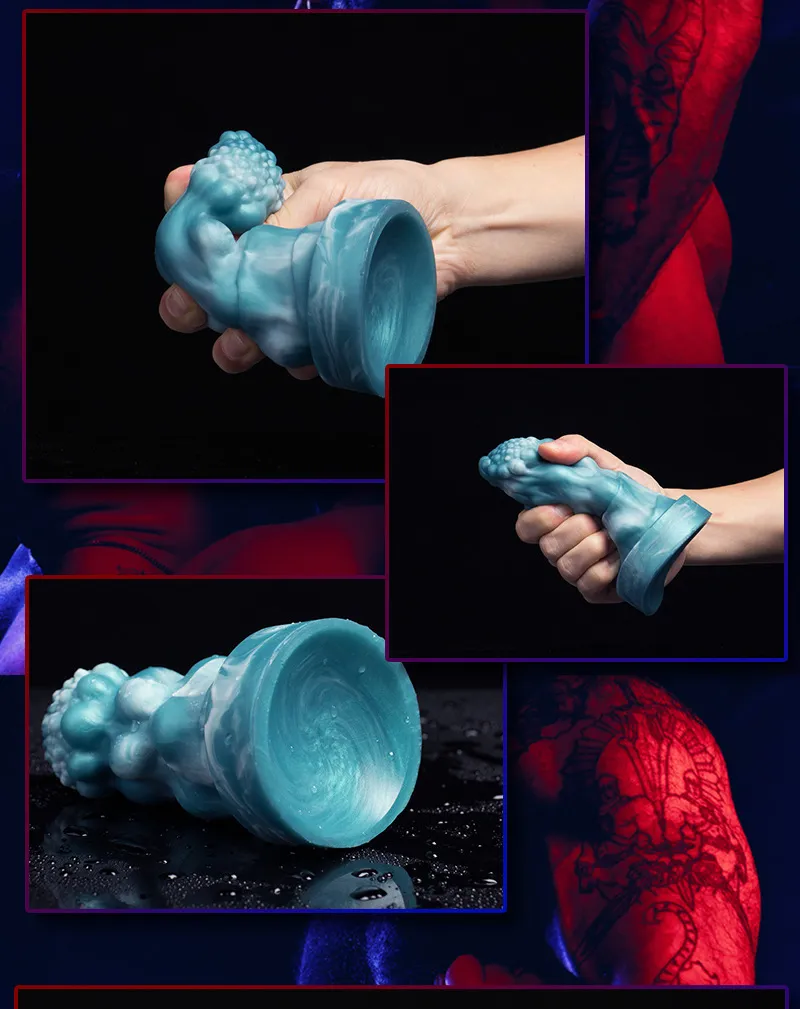 Stimulatiespeelgoed Siliconen plug Vestibulaire homo anale prostaat massager Dilatator Grote dildo Seks_voghion.com