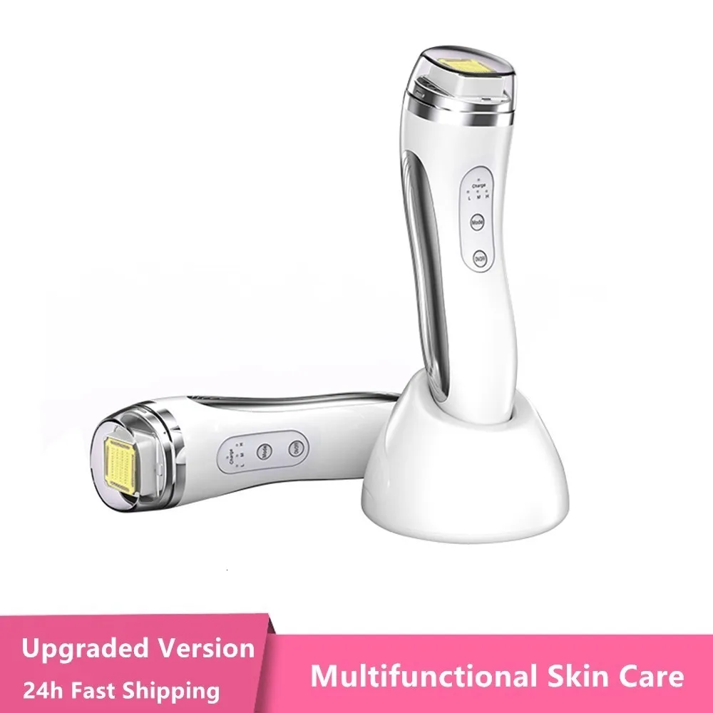 Face Massager Multifunctional Skin Care Device RF Radio Frequency Beauty Instrument Rejuvenation Wrinkle Removal Remove ION Import 230728