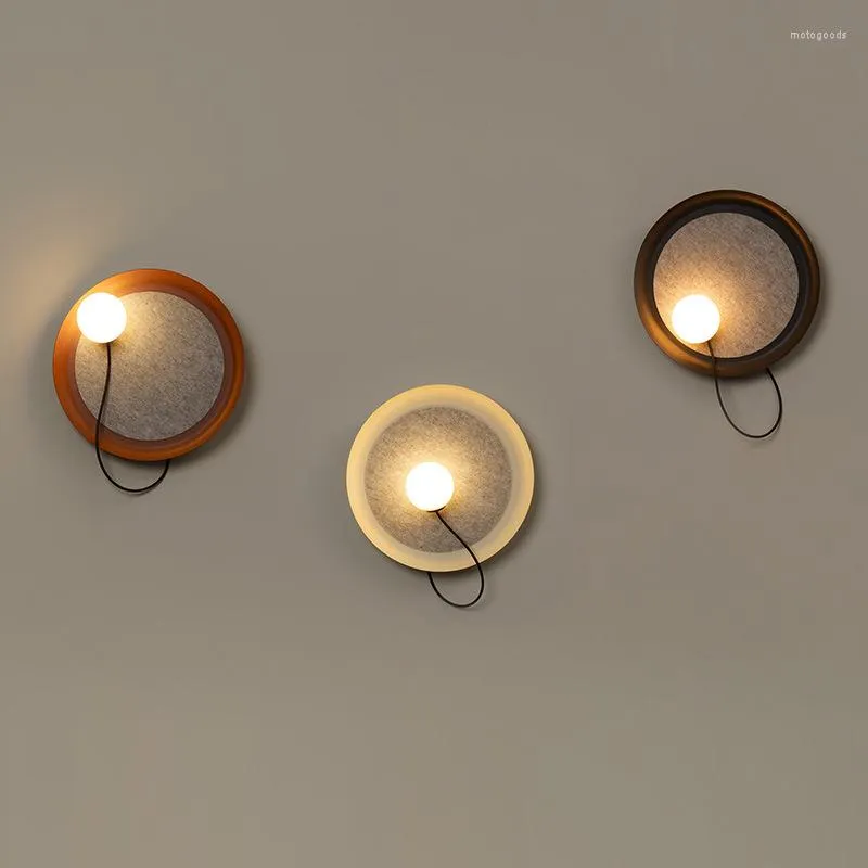 Vägglampa nordisk magnet justerbar vardagsrum bakgrund dekorativ modern minimalistisk designer sovrum sovrum gång