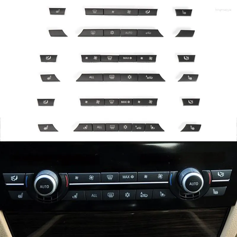 İç Aksesuarlar Araç Klima Isıtıcı Düğmesi Anahtar Kapaklar Onarım Kiti Anahtarı F01 F02 F06 F07 F10 F11 F12 F13 5/6/7 Serisi 2010-2023