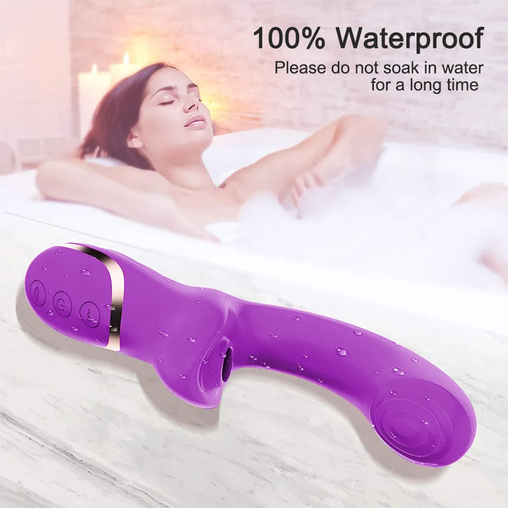 Vibrators Powerful Dildo Vibrator For Women Clit Sucker Oral Clitoris Vacuum Stimulator Female Masturbation Se_voghion.com