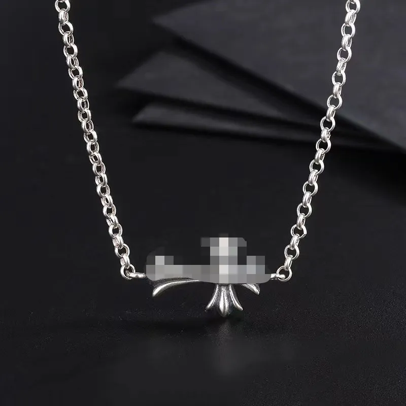 New Trend Cross Necklaces Collarbone Chain Female Fold Wear Couple Collarbone Chain