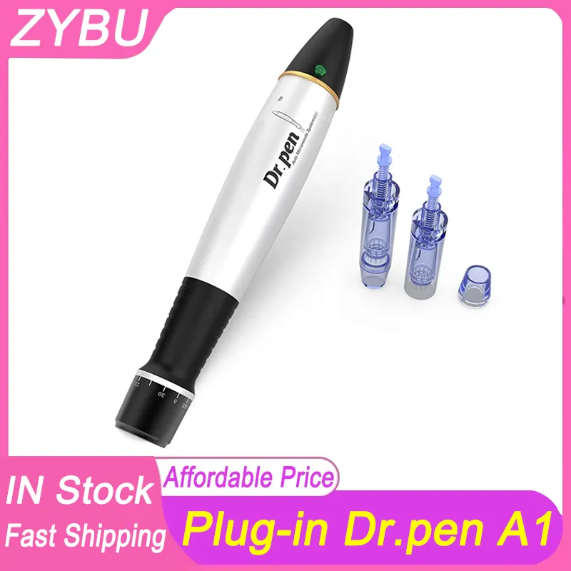 Plug In Profissional Dermapen A1C Com Fio Dr.pen Elétrico Auto Micro Needle System Ultima Derma Pen Mesoterapia Cuidados Com A Pele Microagulhamento A1