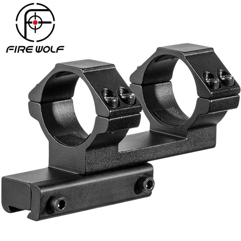 1 PC Utökad DIY 30mm Ring 11mm Dovetail Rail Z Type Scope Mount Fit For Rifle Scope Hunt Free Frakt