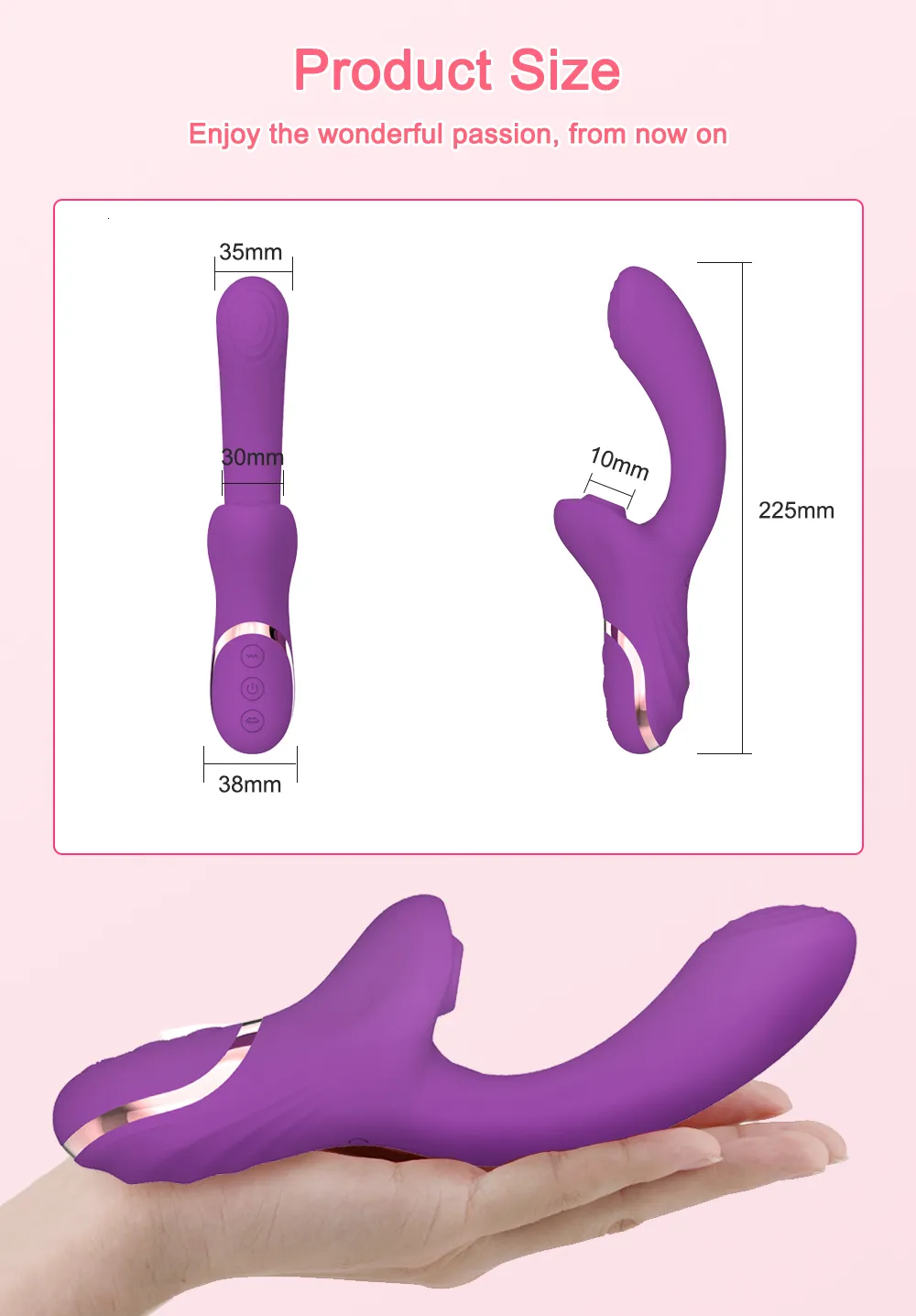 Vibrators Powerful Dildo Vibrator For Women Clit Sucker Oral Clitoris Vacuum Stimulator Female Masturbation Se_voghion.com