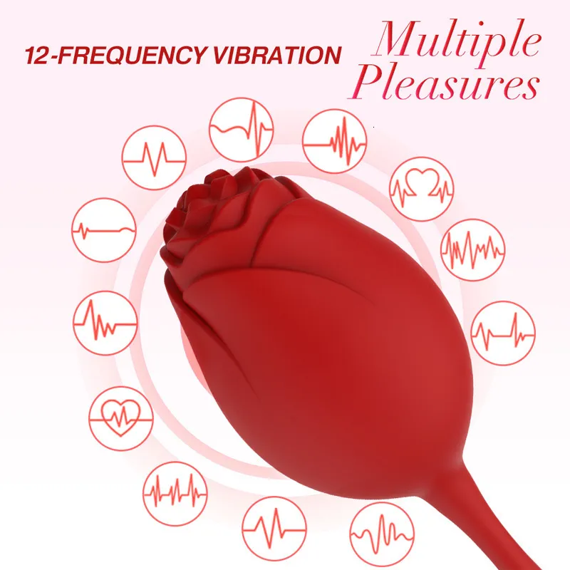 Vibromasseurs Rose Clitoris Stimulateur de point G Oeuf Gode l Vibromasseur Mamelon Masseur Masturbation Sex Toys Pour_voghion.com