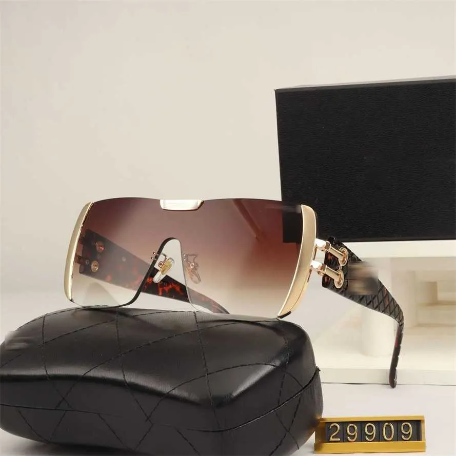 52% KORTING Groothandel in zonnebrillen Nieuwe Xiaoxiangjia Large Frame Frameless Trimmed Fashion INS Style Zonnebril 992