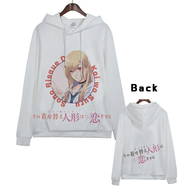 Womens Hoodies Anime Hoodie My Dress Up Darling Kitagawa Marin