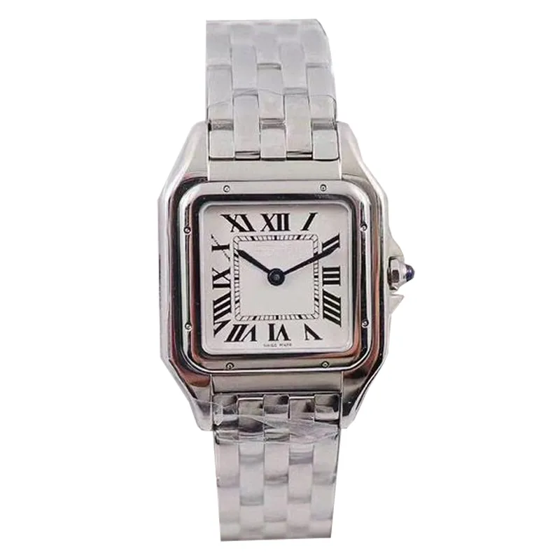 Montre femme en or pour dames Montre de créateur Montre à quartz carrée Montres pour femmes en acier inoxydable Montre de Luxe Montres-bracelets de créateurs dhgates montre luxe femmes