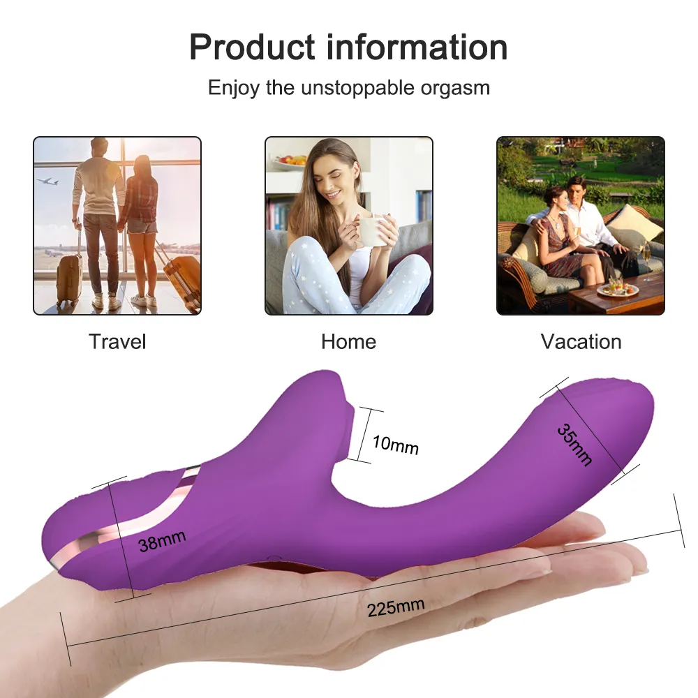 Vibrators Powerful Dildo Vibrator For Women Clit Sucker Oral Clitoris Vacuum Stimulator Female Masturbation Se_voghion.com