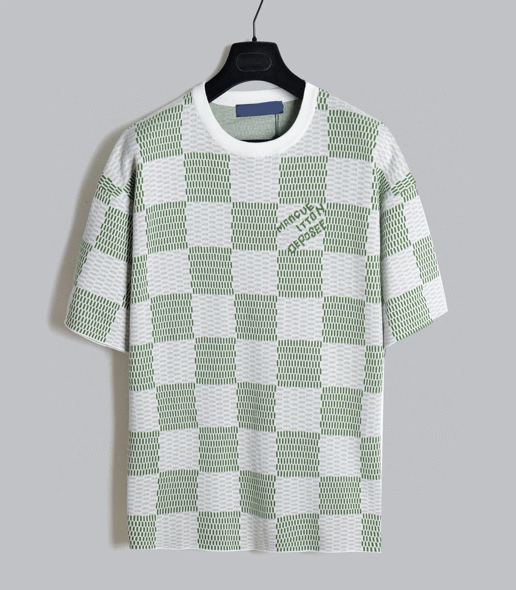 メンズプラスティーポロスラウンドTシャツネック刺繍と印刷されたポーラースタイルの夏のsummer with pure cotton4yh