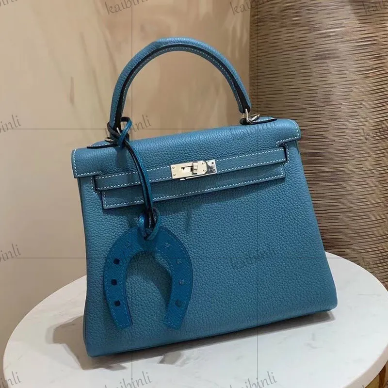 Handmade Top Wax Line Designer Bag Luxury Ladies Handbag Original Classic TOGO Leather Large Capacity Shopping Brand Shoulder Bag