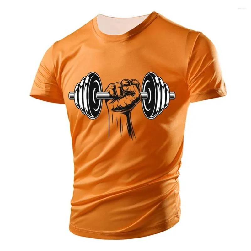 Camisetas masculinas 2023 verão manga curta estilo de alta qualidade moda fitness corrida treinamento top secagem rápida respirável tamanho extra