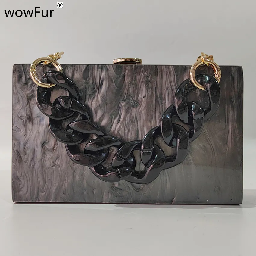 Torby wieczorowe Pearl Black Luksus Kobiety Małe skrzynki Crossbody Bag marka torebki i torebki sprzęgło mini walizka pur 230729