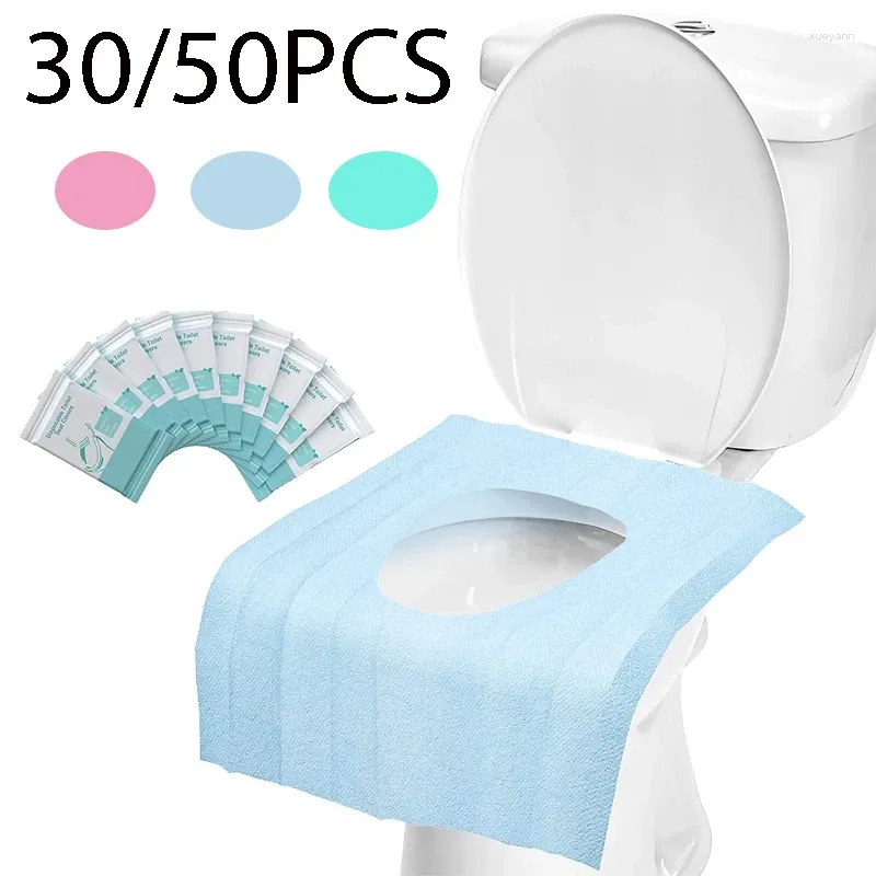 Toilet Seat Covers 10PCS/pack Disposable For Wrapped Travel Toddlers Potty Training In Public Restrooms Liners