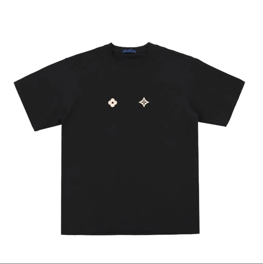Summer Mens Designer T Shirt Embroidered Loose Cotton Short Sleeve T-Shirt Sports Casual Top summer