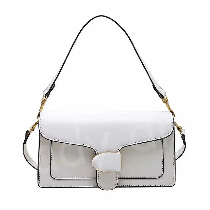 Designer Tabby Tabby Shoulder Bag With Hardware Flap And