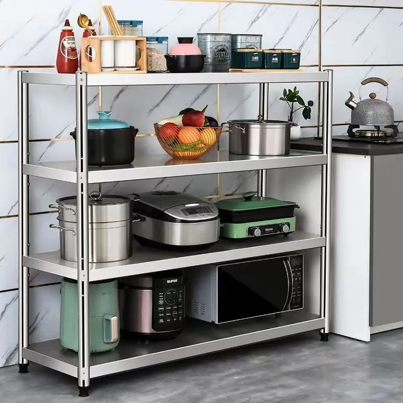 iDesign Organizer cucina, Grande scaffale cucina a 3 ripiani in plasti –