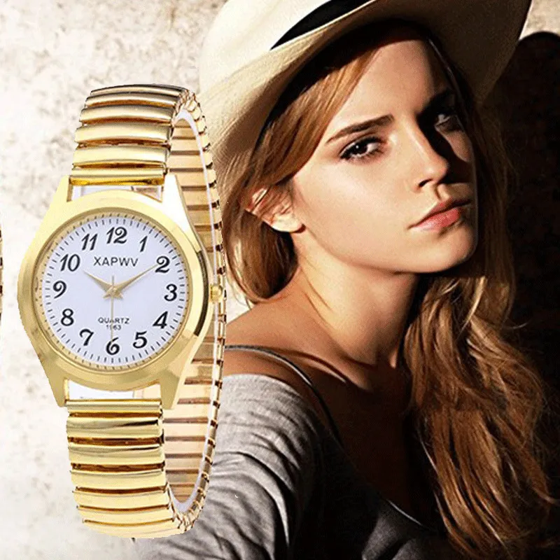 Elastic wrist deals watch