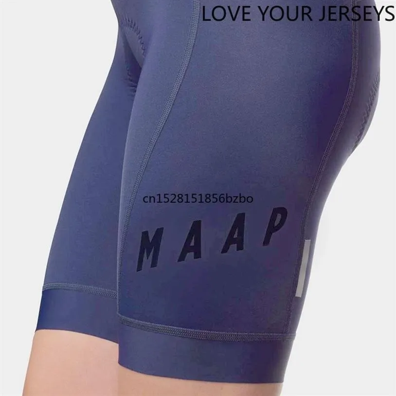 Pantalones cortos ciclismo équipe Pro Maap vélo de route cyclisme bas qualité tissu Lycra italien cuissard à bretelles Women272o