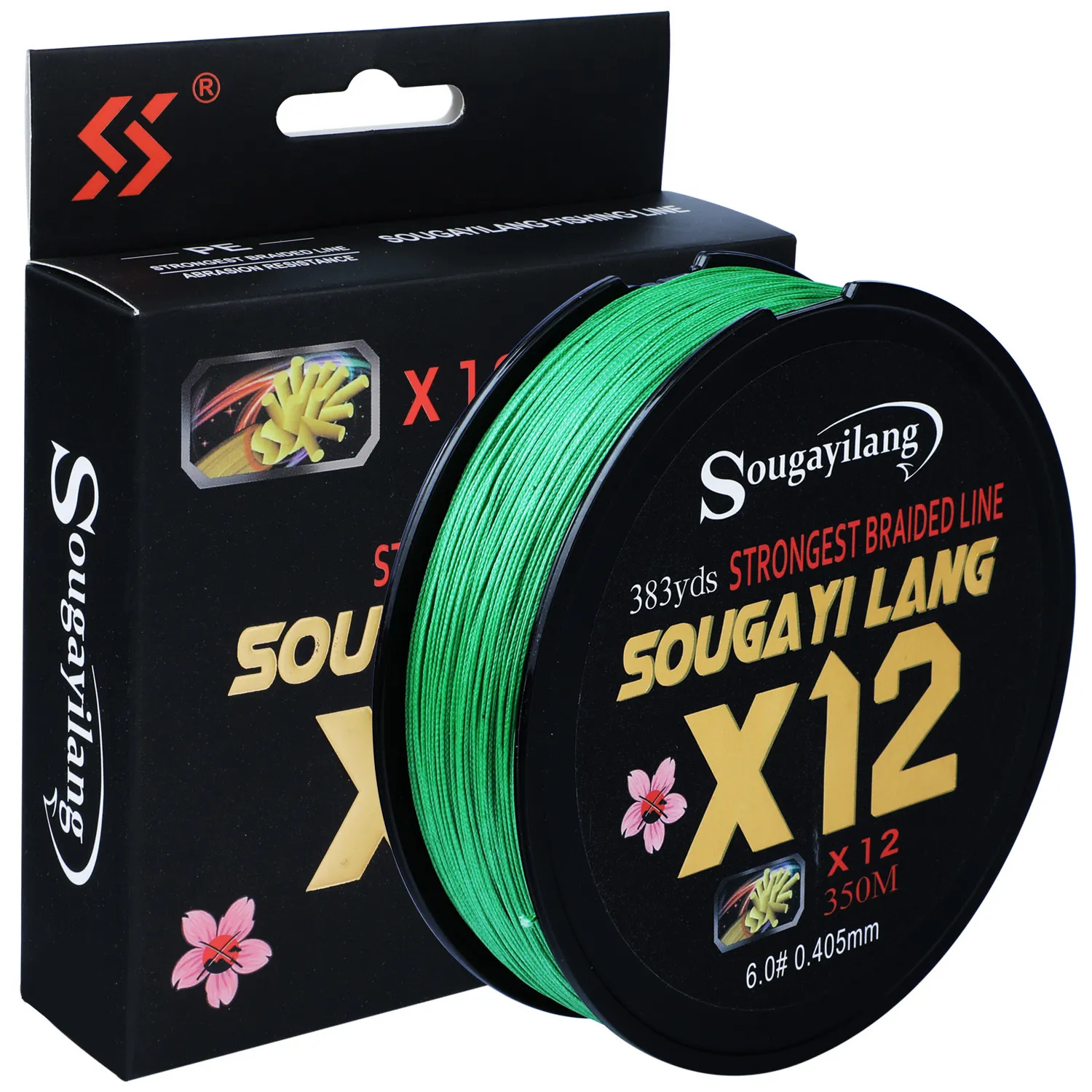 Braid Line Sougayilang Super Strong 12 Strands Braided Fishing X12 PE 350M  550M Multifilament Abrasion Resistant Lines 230729 From 12,45 €