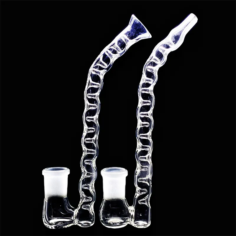 Heady Glass Bongs Ghohah/16mm直径チューブ18mmの女性ジョイントガラスガラス水ギャットノズルとThorns J-Hook Water Gun Barrel OGBタイプ