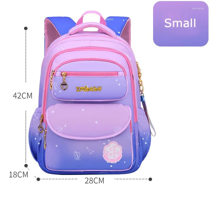 School Bags Sizes Primary For 2 2023 Cartoon Princess Backpack Cute Schoo Bag Kids Travel Backpacks Sac Mochila Infantil