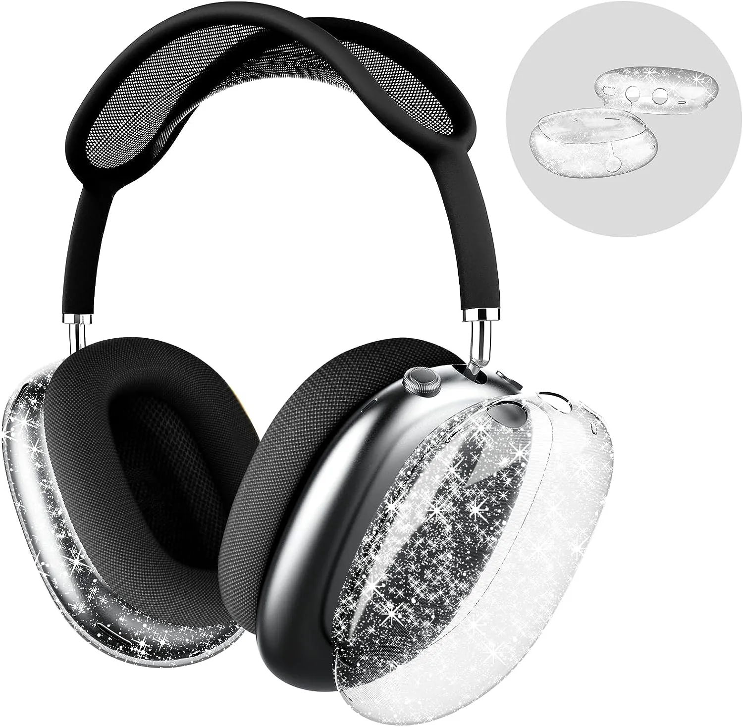 W przypadku AirPods Max Akcesoria słuchawkowe AirPods Pro Smart Case Luksusowe skórzane słuchawki obudowa Fit Strąki powietrzne Maksymalne słuchawki