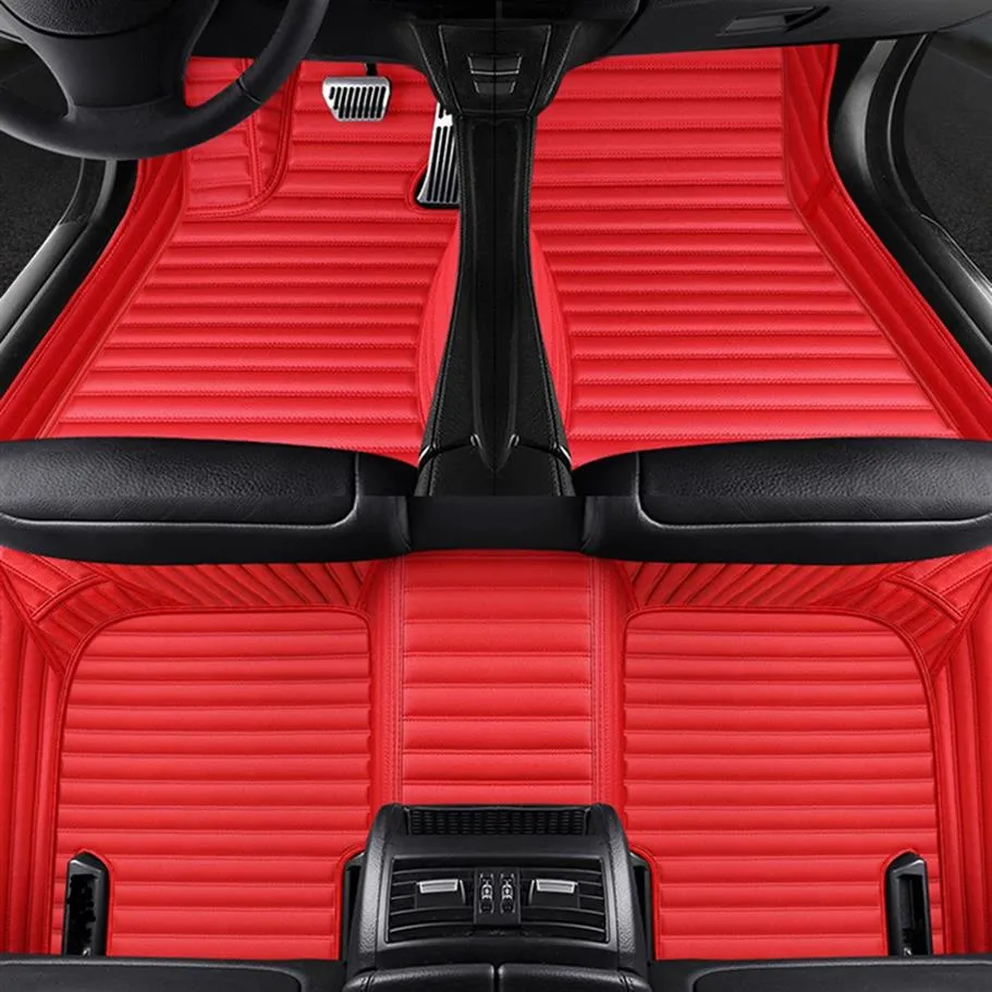 Tappetini auto in pelle sintetica per accessori tesla modello 3 SX Y tappeto alfombra Luxury-Surround252o