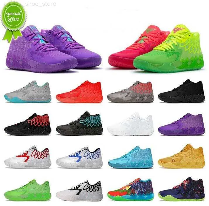 Ball LOW LaMelo Casual 1 MB.01 Men Basketball Shoes Rick Morty Rock Ridge Red Queen Not From Here LO UFO Buzz City Black Blast Mens