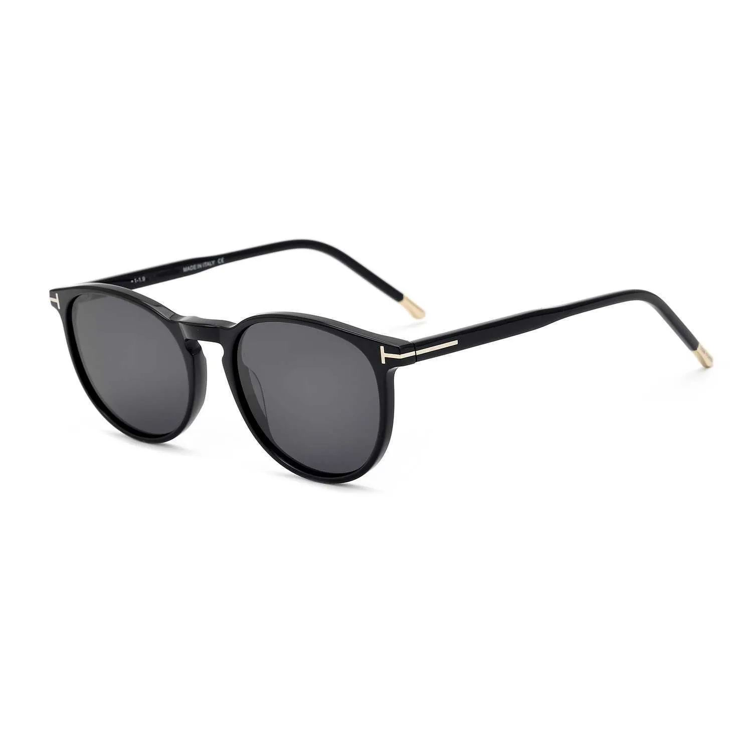 Óculos de sol de luxo designer TOM letter feminino óculos masculinos série FORD óculos de sol ao ar livre com armação redonda para homens e mulheres