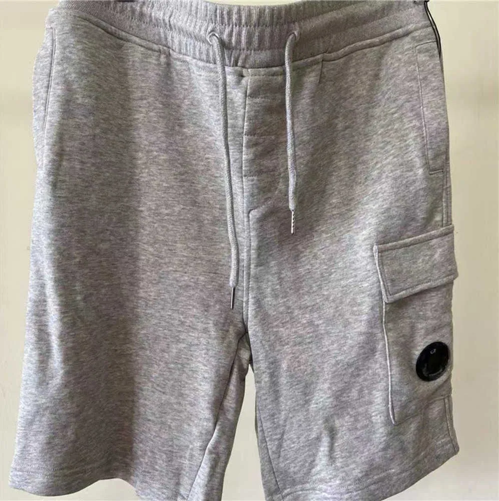 CP homme shorts pantalons hommes été marque sportwear pantalon court pierres lâches île causale lettre genou longueur badge bas mouvement actuel 662ess