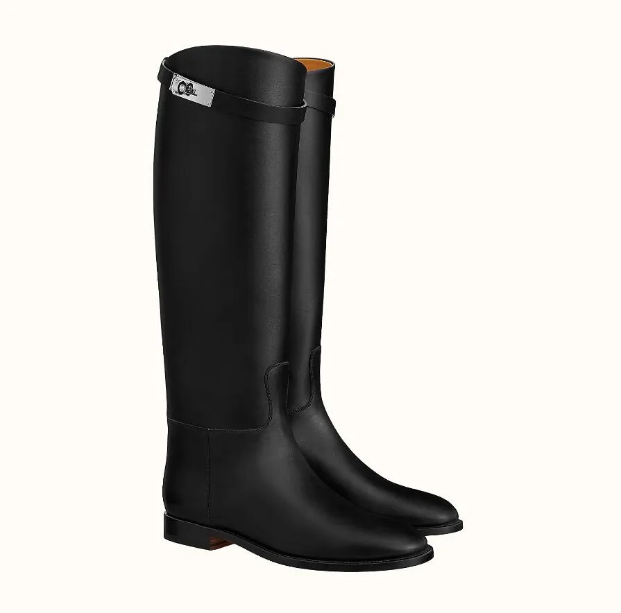 Designers de luxe bottines femmes bottes noir et blanc cuir de veau qualité plat chaussures à lacets réglable fermeture à glissière ouverture bottes de moto