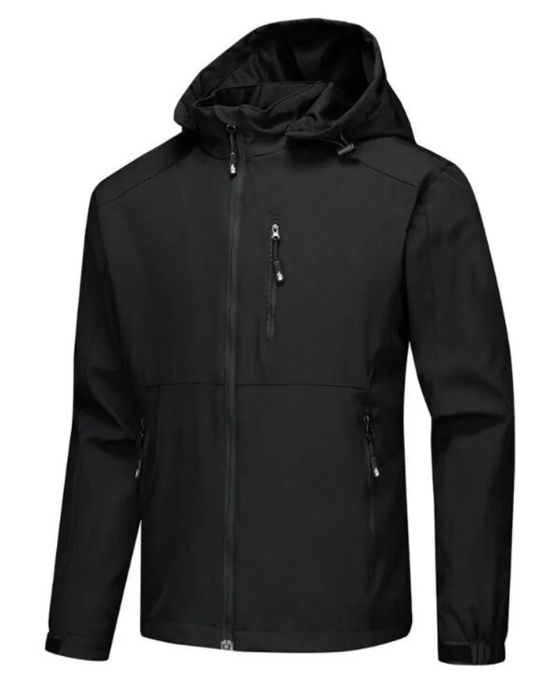 Frühling Herbst Mode Neue Herren Jacken Langarm Windjacke Windrunner Männer Wasserdichte Jacke Gesicht Norden Hoodie Mäntel Kleidung