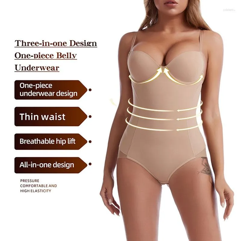 Shapewear One-Piece Women's Tummy Control And Hip Lift, Thin T-Shaped Corset,  Postpartum Corset, Waist Corset, Plus Size Body Shaping Garments