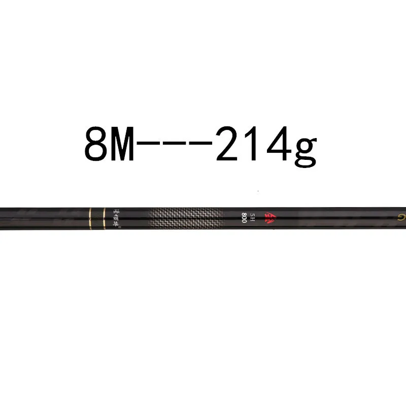 Boot Angelruten Ultraleicht Stream Hand Rod Teleskop Carbon Faser Süßwasser Karpfen Feeder 4m5m6m7m8m Winter Pole 230729