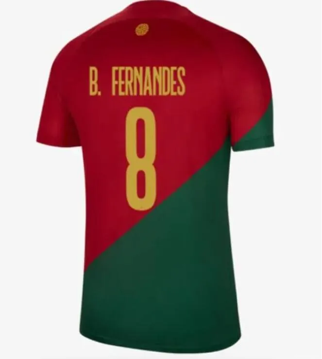 22 23 Soccer Jersey Portuguese Bruno FERNANDES DIOGO J. DANILO