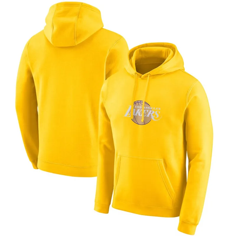 Casual Polyester Sprots designer sweats à capuche Tops Vêtements Survêtement lakers équipe de basket-ball Hoodies Homme 3XL Lâche