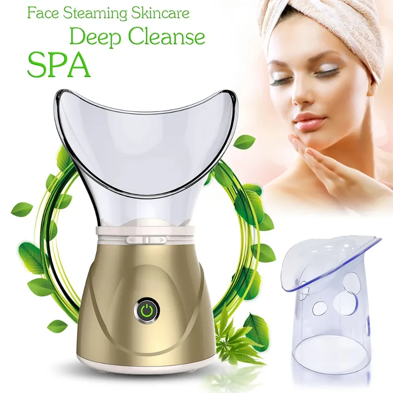 Steamer Nano Steamer Spa Pori Spruzzatore a vapore Skin Beauty Clean Suana Mist Face Vaporizzatore Humificador Face Steamer Machine 230729