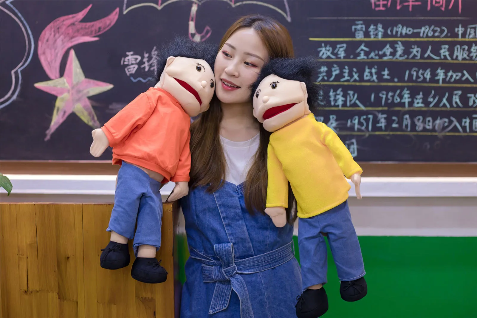 Puppets Toys, Large Abdominal Hand Puppet: Soft Plush Doll For ...