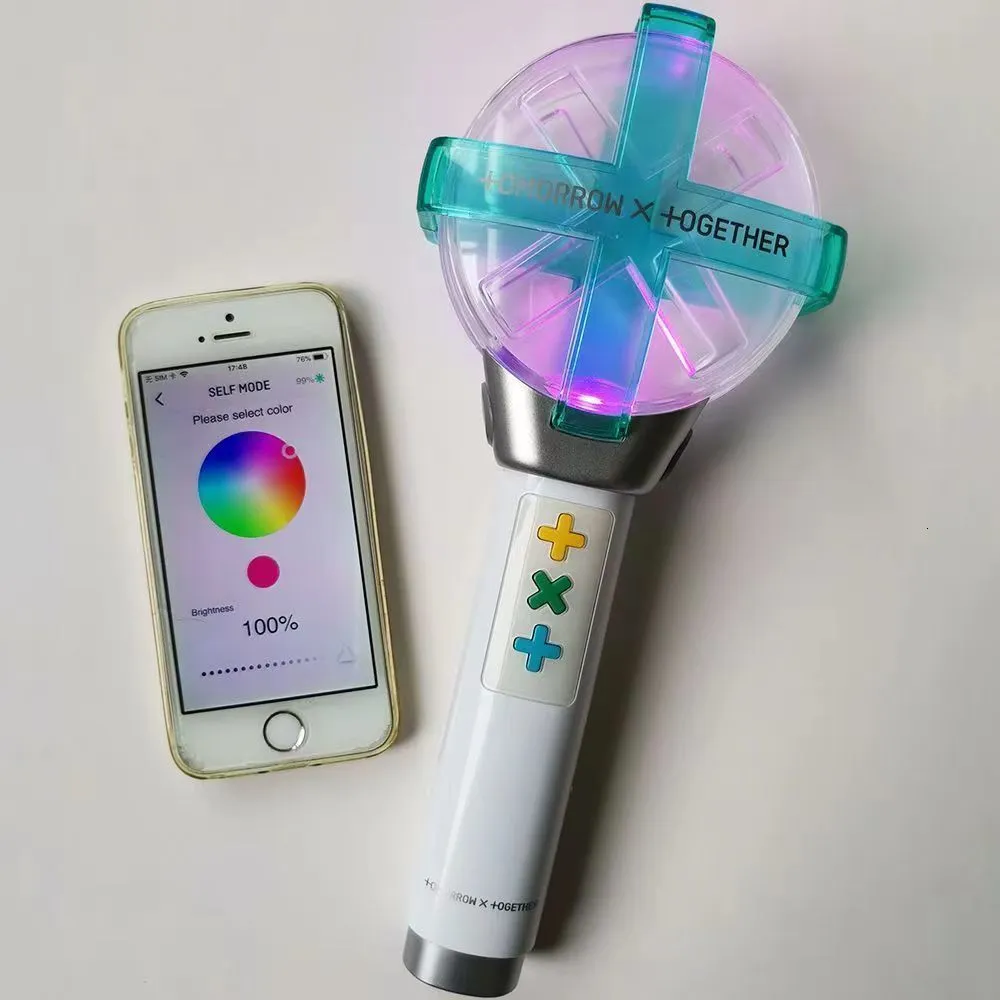 Lightstick New Fashion Kpop Strayed Kids Lightstick With Bluetooth Concert  Hand Lamp Glow Light Stick Flash Lamp Fans Collection