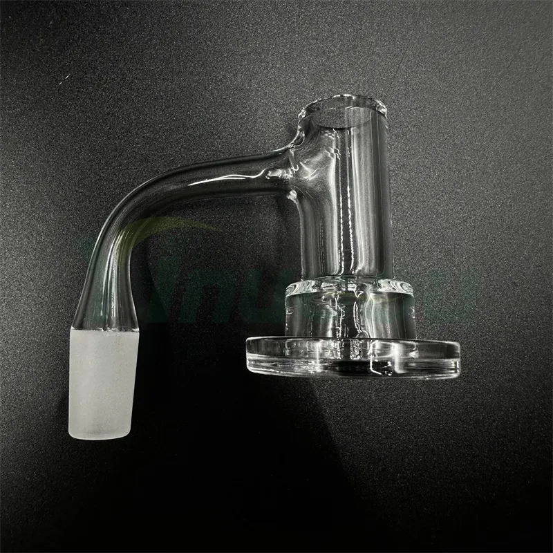 DHL Yinuoou 18mmOD Fumar Full Weld Quartz Charmer Terp Slurper Banger 10mm 14mm 18mm Borda chanfrada Smoke Nails For Dab Rigs Heady Glass Water Bongs